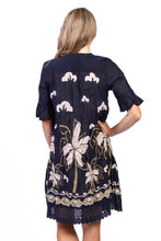 Load image into Gallery viewer, Hannah Boho Tunic - SeaSide Navy