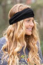 Load image into Gallery viewer, Boho Bandeau - Solid Colour Black