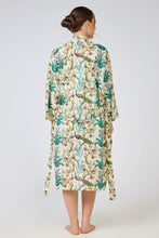 Load image into Gallery viewer, Dressing Gown/Robe - Peacock  Print