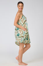 Load image into Gallery viewer, Short Nightie - Peacock Print
