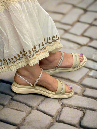 Ella Sandals - Beige