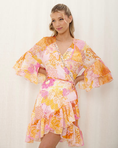 Iris Wrap Dress