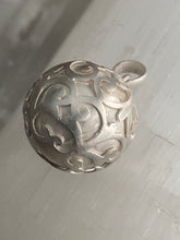 Load image into Gallery viewer, Chime Ball Fancy Sterling Silver Pendant