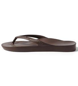 Archies Support Thongs - Chocolate Brown