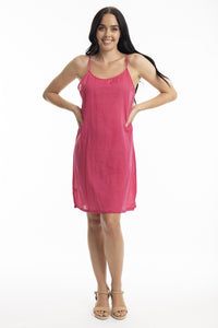 Dress Slip - Hot Pink