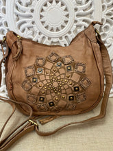 Load image into Gallery viewer, Carrera Zip Round Bag - Taupe