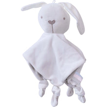 Load image into Gallery viewer, Comforter Blankie/rattle Bunny