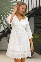 Load image into Gallery viewer, Cotton Paisley Bloom Dress