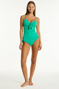 Evergreen Essentials Edit Tie Front DD/E Tankini