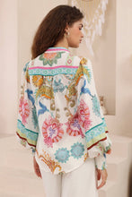 Load image into Gallery viewer, Elara Long Sleeve Blouse - White Floral