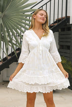 Load image into Gallery viewer, Cotton Paisley Bloom Dress