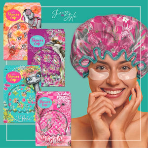 Satin Shower Cap - Grace Galah