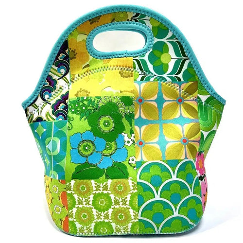 Neoprene Lunch Bag - Seventies Green