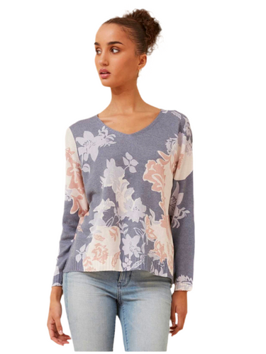 Floral Knit Top