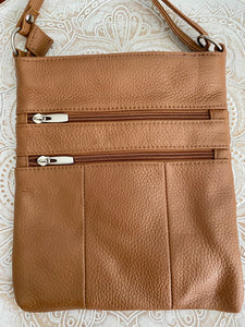 Claudine Leather Everyday Crossbody