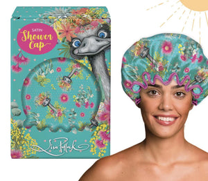 Satin Shower Cap - Emu-sing