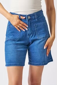 Denim Shorts - Dark Denim