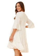 Load image into Gallery viewer, Lurex Tiered Dress