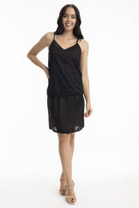 Cami  Slip - Black