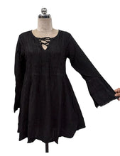 Load image into Gallery viewer, Embroidered Mini Dress