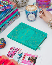 Load image into Gallery viewer, 2026 Diary Planner | Turquoise Twist | Year to Ignite Your Light