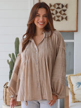 Load image into Gallery viewer, Sahara Pintuck Blouse