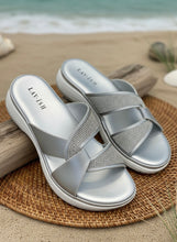 Load image into Gallery viewer, Skye Slides - Silver