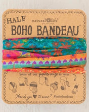 Load image into Gallery viewer, Boho Bandeau Half - Bright Border