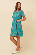 Load image into Gallery viewer, Jade Printed Shift Dress