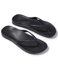 Load image into Gallery viewer, Archies Support Thongs - Black