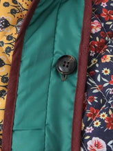 Load image into Gallery viewer, Boho Floral Print Padded Jacket