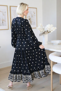 Ivy Maxi Dress - Black