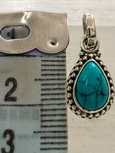 Load image into Gallery viewer, Turquoise Sterling Silver Pendant