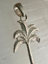 Load image into Gallery viewer, Palm Tree Sterling Silver Pendant