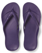 Load image into Gallery viewer, Archies Support Thongs - Acai Purple