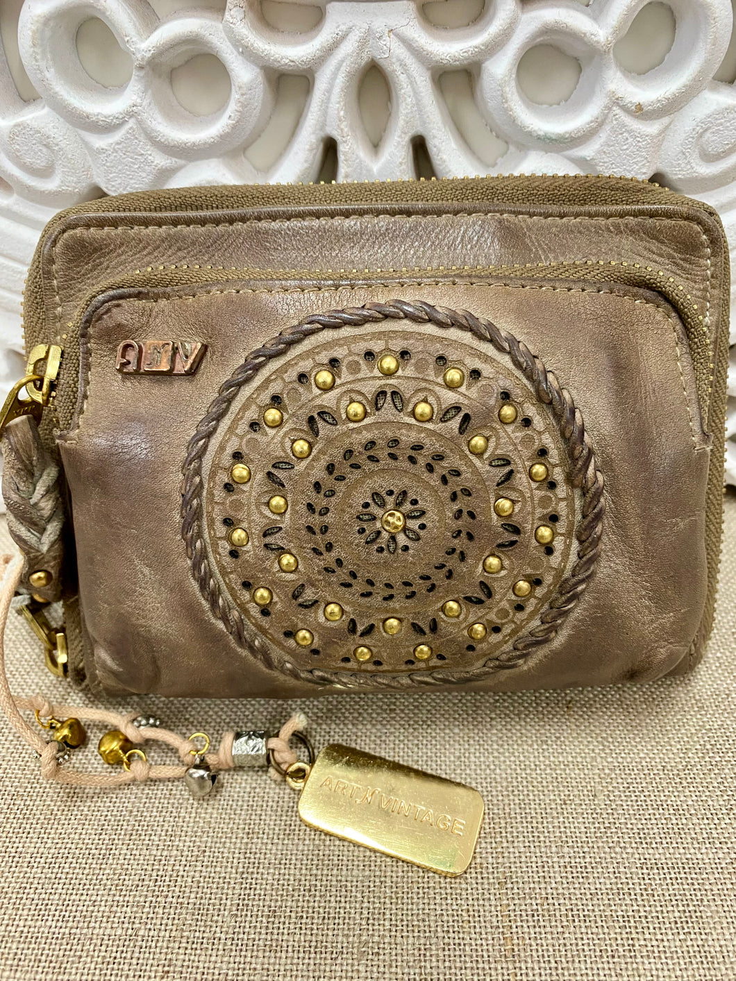 Wilder Wallet - Mud/Olive