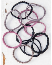 Load image into Gallery viewer, Textured Hair Ties Set 10 - Neutral