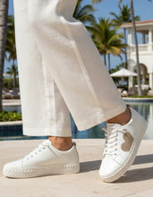 Load image into Gallery viewer, Embellished Heart Sneakers - Rose Gold Crystal