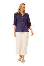 Load image into Gallery viewer, Belinda Shirt - Navy