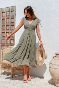 Bridgette Dress - Sage