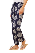 Load image into Gallery viewer, Printed Pants - Navy