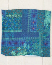 Load image into Gallery viewer, Boho Bandeau Half - Indigo Patchwork