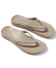 Load image into Gallery viewer, Archies Support Thongs - Taupe