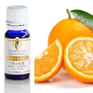 Organic Orange Sweet Valencia Essential Oil