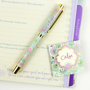 Love & Light Rollerball Pen - Purple Ink