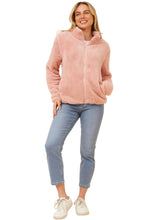 Load image into Gallery viewer, Faux Fur Jacket (Plus) - Blush