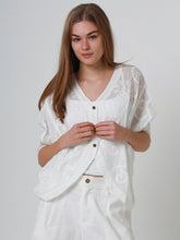 Load image into Gallery viewer, Embroidered Lace Cardigan