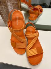 Load image into Gallery viewer, Flat Elastic Strap Sandals - Orange