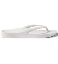 Load image into Gallery viewer, Archies Support Thongs - White