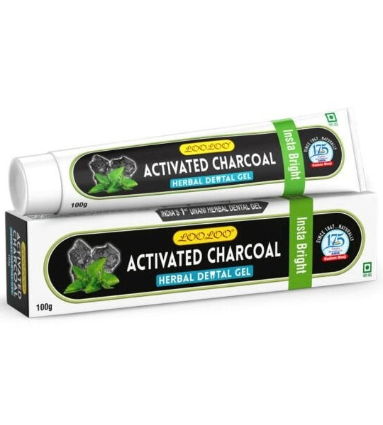 LooLoo DentalGel Toothpaste - Charcoal